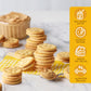 Lance Toasty Peanut Butter Sandwich Crackers, 40 Individual Snack Packs - Classic On-the-Go Snack for Lunches, Office & Travel