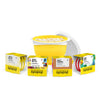 Opopop Microwave Popcorn - Variety 12-Pack Gourmet Popcorn Kit, Collapsible Silicone Popcorn Popper, Popcorn Maker, Gluten Free 