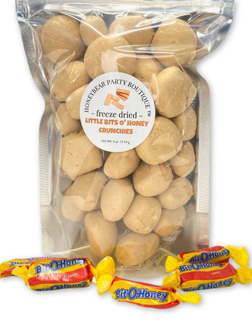 Freeze Dried Candy Bit O' Honey (4 Oz Bag) - Shipped In A Box