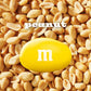 M&MS Peanut Milk Chocolate Candy, 2.55 oz Bag (Pack of 12)