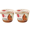 Cupbahn Korean Pre-Cooked Meal with White Rice - 25 Taste by Hetbahn ?? ?? (Fried Kimchi, 2 Bowls)