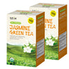 Fusion Organic 200 Counts Jasmine Green Tea - Fresh & Relaxing Jasmine Tea Bags Blend Traditionally Scented with Jasmine Blossom