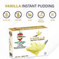 Instant Vanilla Pudding Mix - All Natural Vanilla Pudding Mix By Garden Desserts | Quick Vegan Dessert, Gluten Free, Kosher 4 Oz
