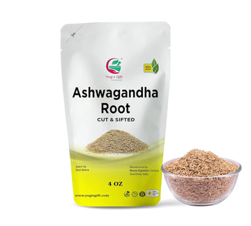 Ashwagandha Root 4 oz | Dried Ashwagandha Herb | 100% Naturally Dried | Withania Somnifera | Best Particle Size For Making Tea |
