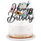 LVEUD Happy Birthday Cake Topper - Painting & Drawing Board Theme