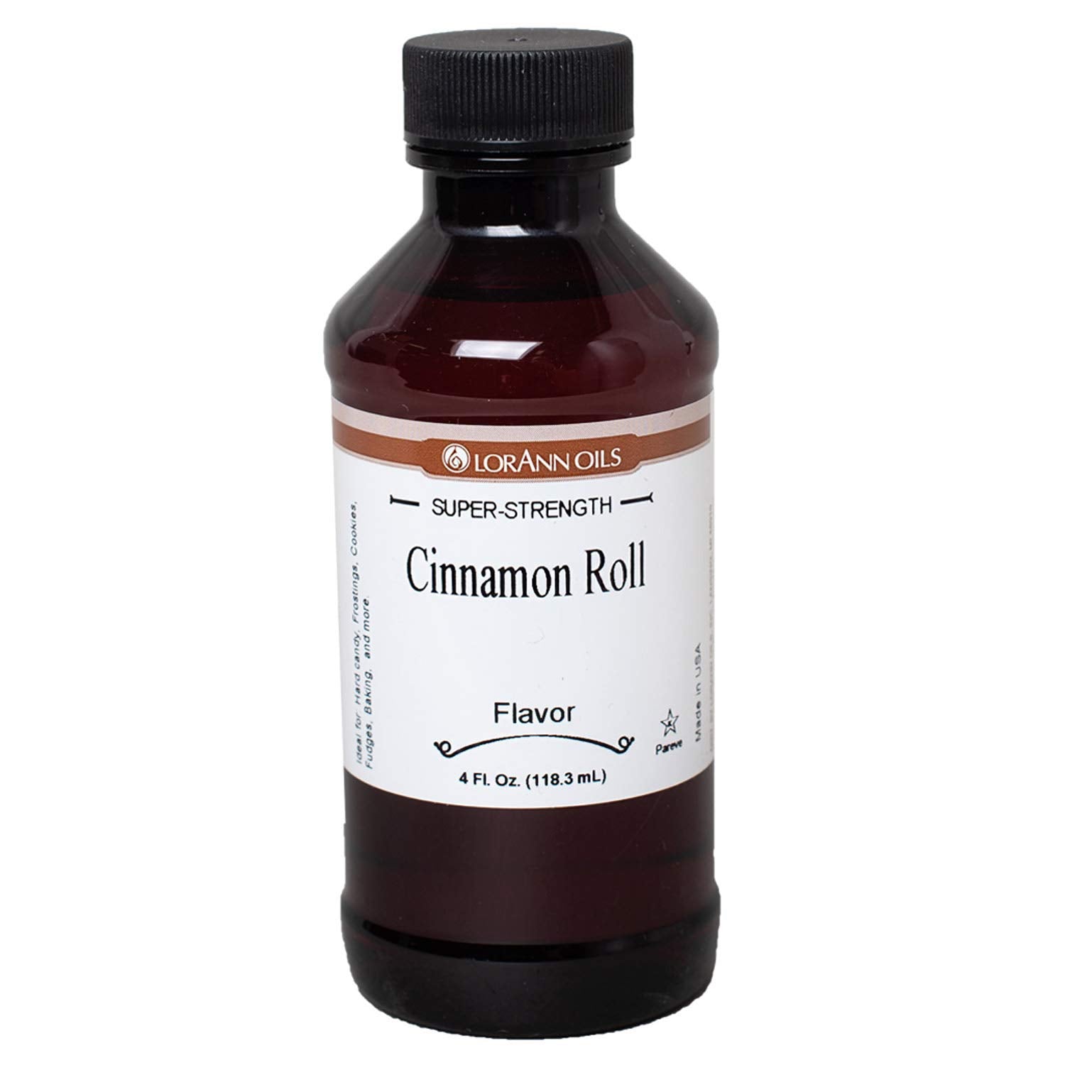 LorAnn Cinnamon Roll SS Flavor, 4 ounce bottle