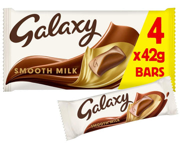 Galaxy Smooth Milk Bars Original Galaxy Chocolate Bar Pack Imported From The Uk England The Very Best Of British Galaxy Chocolat