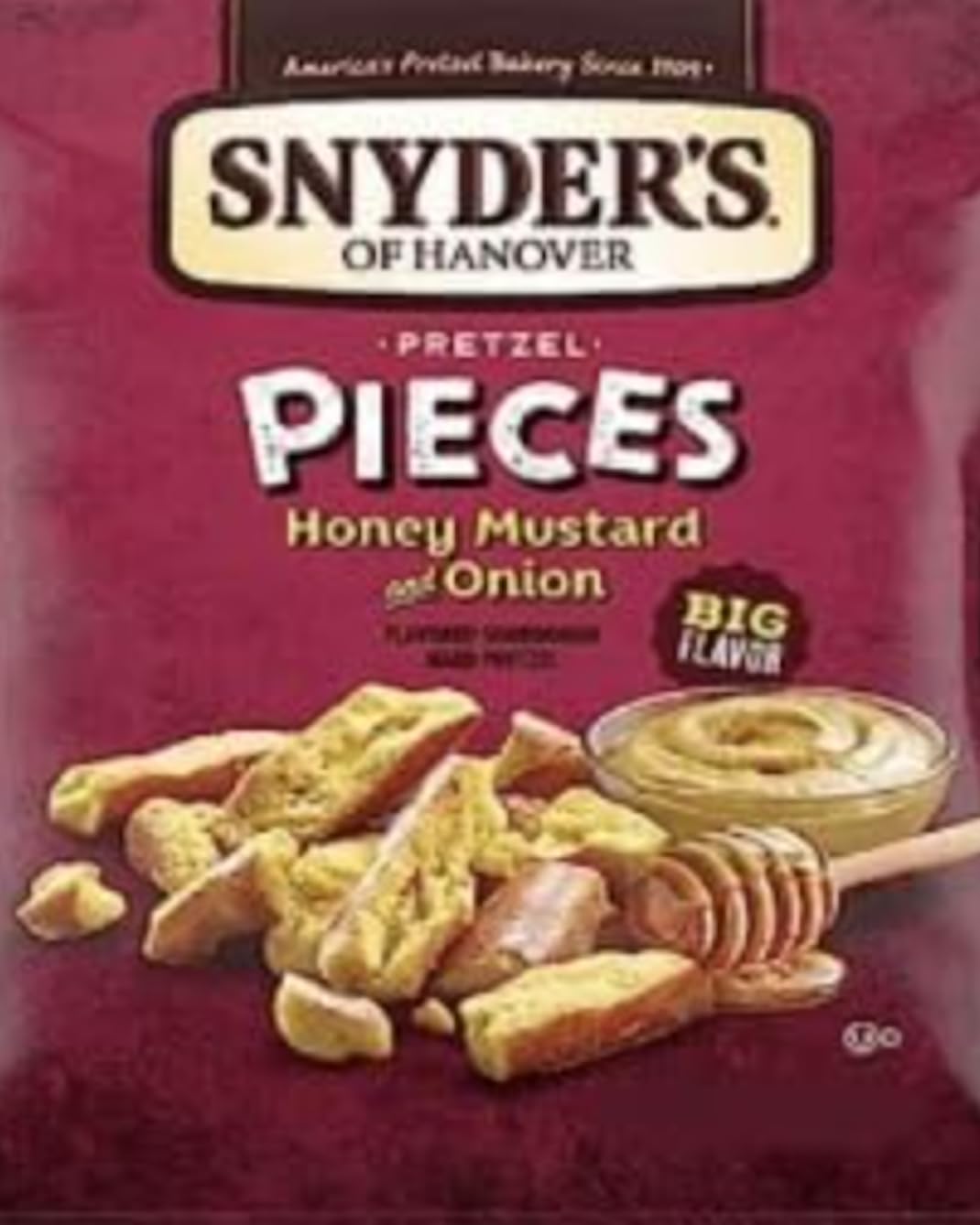Snyder'S Pretzels: Honey Mustard Pretzels - 2.25 Ounce -10 Bag Set 10 Bag Set