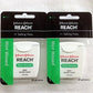Reach Mint Waxed Dental Floss 50M (Pack Of 2)