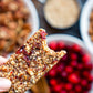 Taos Bakes Breakfast Bars - Caramel Pecan & Cranberries - Gluten Free - 12 Pack (1.8oz Bars)