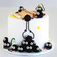 Sarahs Candy Factory Mini Size (0.3 inches) 3.1 Oz in Bottle Candy Eyes Eyeballs for Cake, Cupcake Toppers, Cookie Decorations
