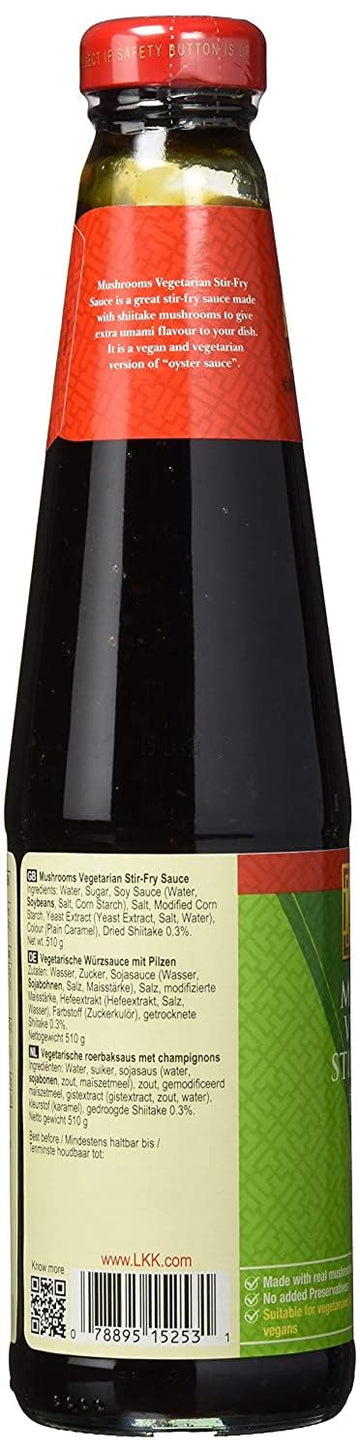 Lee Kum Kee Vegetarian Stir-Fry Sauce, 18-Ounce Bottle (Pack Of 2)