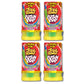 Limited Edition Triple Power Push Pops - Three Flavors In One - Individually Wrapped - By Lyza'S Sweets & Treats (Pack Of 4)