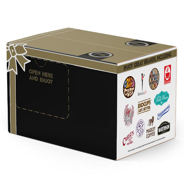 Perfect Samplers Cappuccino & Hot Chocolate Variety Pack, 40 Count Coffee Pods for Keurig - Gift Set with Flavored Hot Cocoa & Coffee