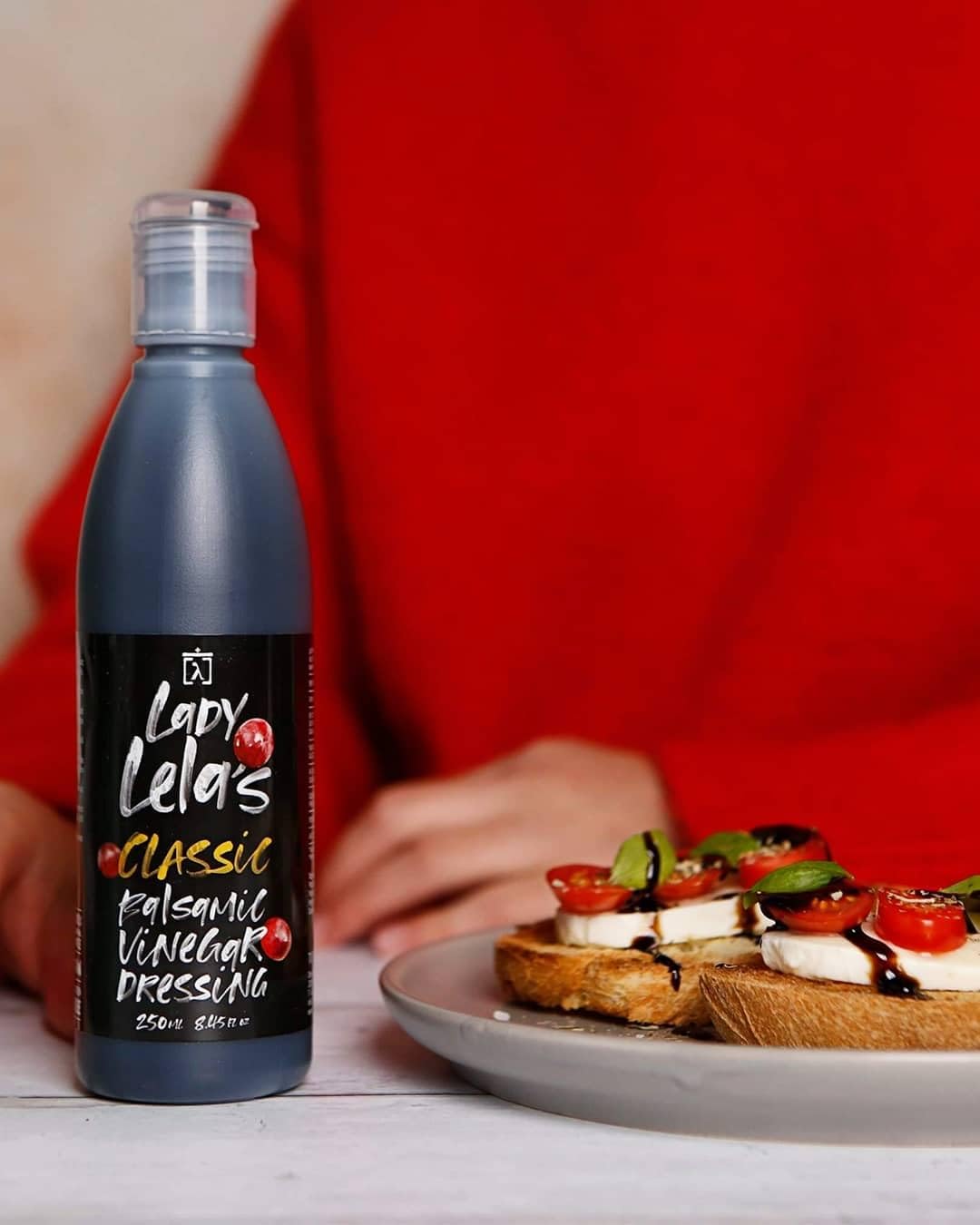 TO FILEMA TIS LELAS Greek Balsamic Vinegar & Glaze, Vegan, Organic-Style, Gluten-Free, 2x 8.45oz (500ml)