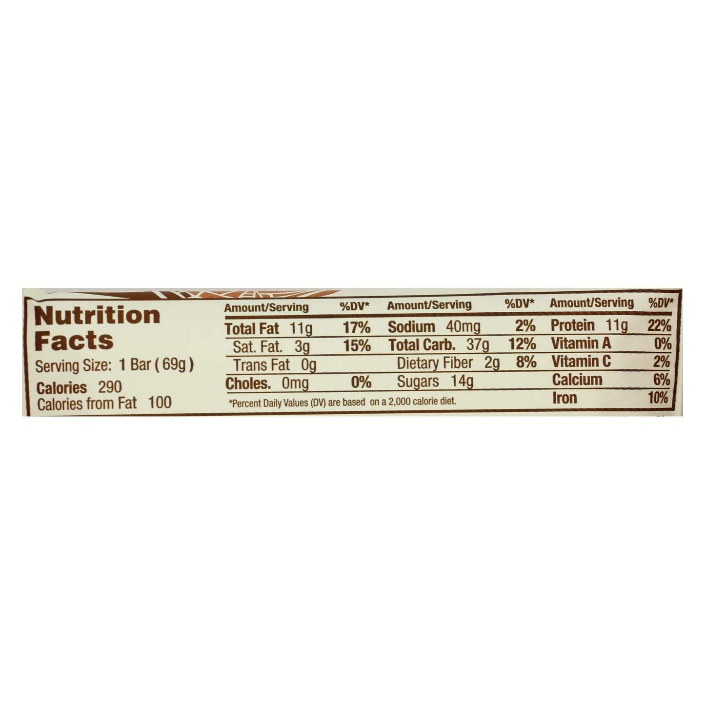 Gomacro Organic Macrobar - Peanut Butter Chocolate Chip -2.5 Oz (Pack Of 12)
