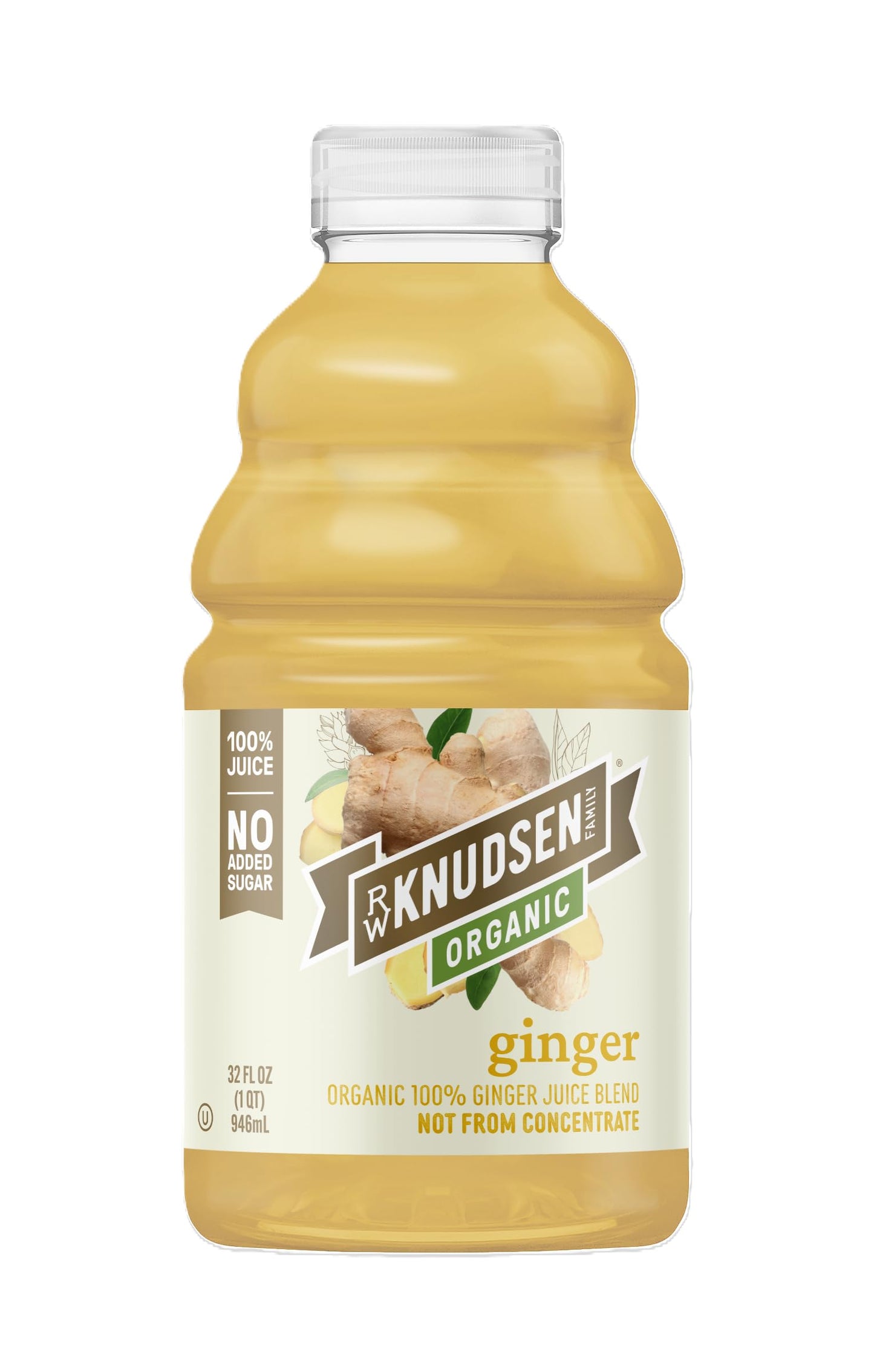 R.W. Knudsen Organic Ginger Juice, 32 fl oz (Pack of 1)