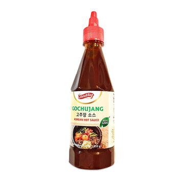 Shirakiku Gochujang Hot Sauce | Korean Non-Gmo With Soybean  Tapioca Syrup Base And Salt | Perfect For Authentic Asian Cuisine | Convenient Squeezable Bottle With Twist Cap 18 Oz