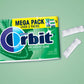 Orbit Spearmint Sugar Free Chewing Gum, 30 Count, Pack of 6, Assorted