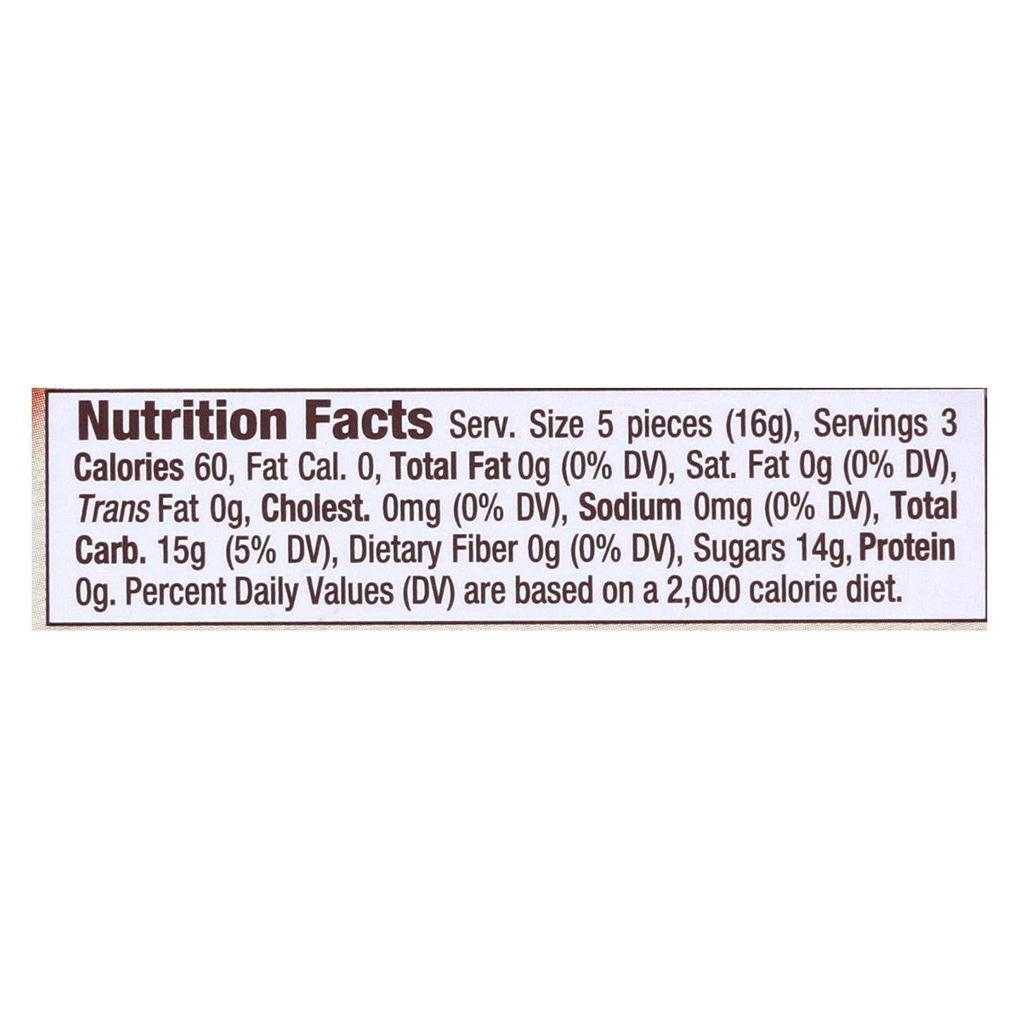Organic Hard Candy Blood Orange And Honey 2 Ounces (Case Of 8)
