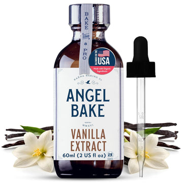 Pure Madagascar Vanilla Extract for Baking and Mixology-Premium Natural Flavoring for Cooking, Desserts, Beverages - Kosher, Ket