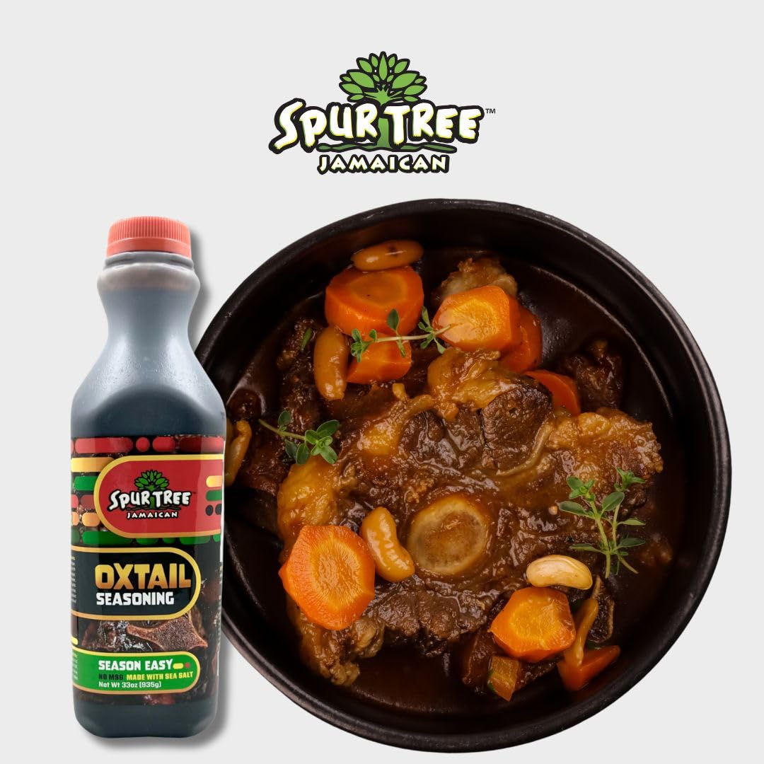 Spur Tree Oxtail Seasoning - Oxtails Seasoning To Experience Authentic Jamaican Cuisine - All-Natural And Fresh Ingredients - Ox