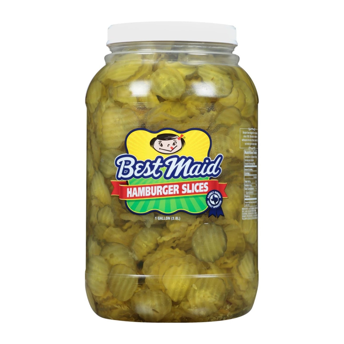 Best Maid Hamburger Slices 1 Gal (4 Pack)