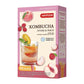 KAYFOOD Kombucha Peach Garden Sparkling Beverage, Zero Sugar, 10 Count (Pack of 1)