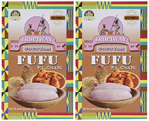 Tropiway Cocoyam FuFu Flr 24oz X 2pk