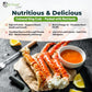 Colossal King Crab Legs - Wild-Caught  Pre-Cooked  Frozen - Sustainably Sourced Red King Crab from Norway (3 Pound)