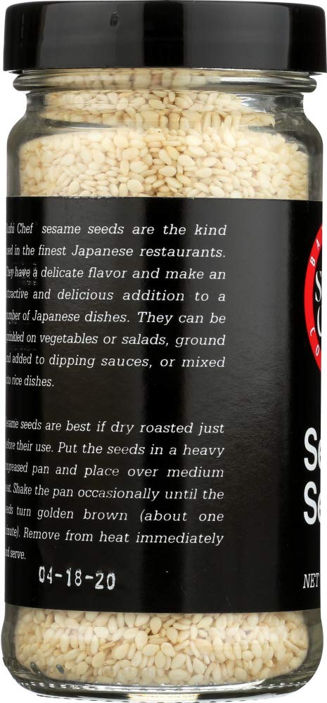 Sushi Chef Sesame Seed White2