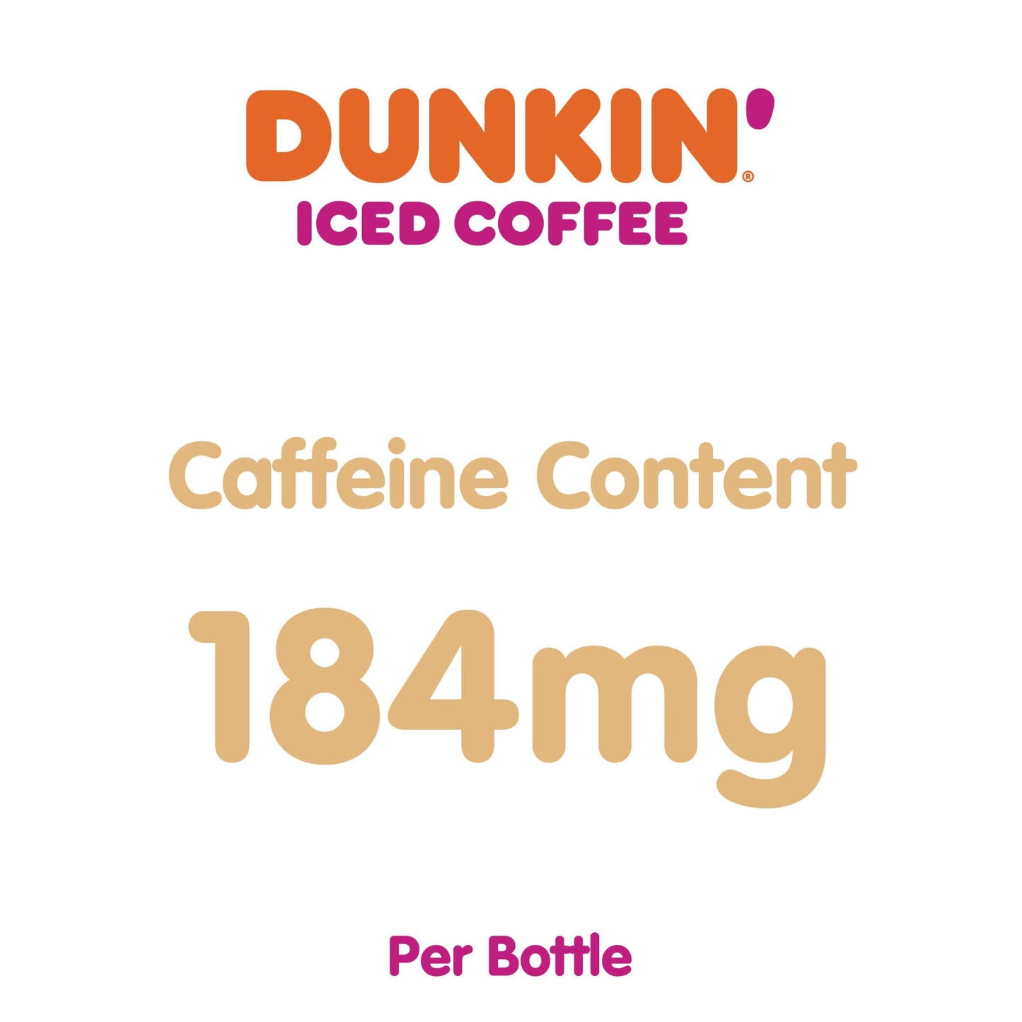 Dunkin Donuts French Vanilla Iced Coffee Bottle, 13.7 fl oz, Pack of 1, Model 049000172393