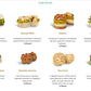 Laylas DELICACIES Mediterranean   Gift Box - 15 Bite-Size Nutty Pastries, Halal, Vegetarian, Gluten Free, Ramadan Gift Box