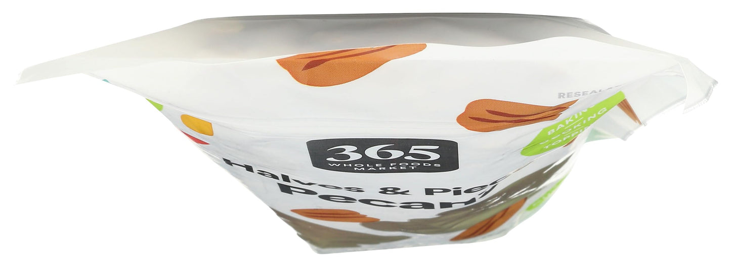 365 by Whole Foods Market Pecan Halves, 12 Ounce - Premium Quality Nuts for Snacking and Baking