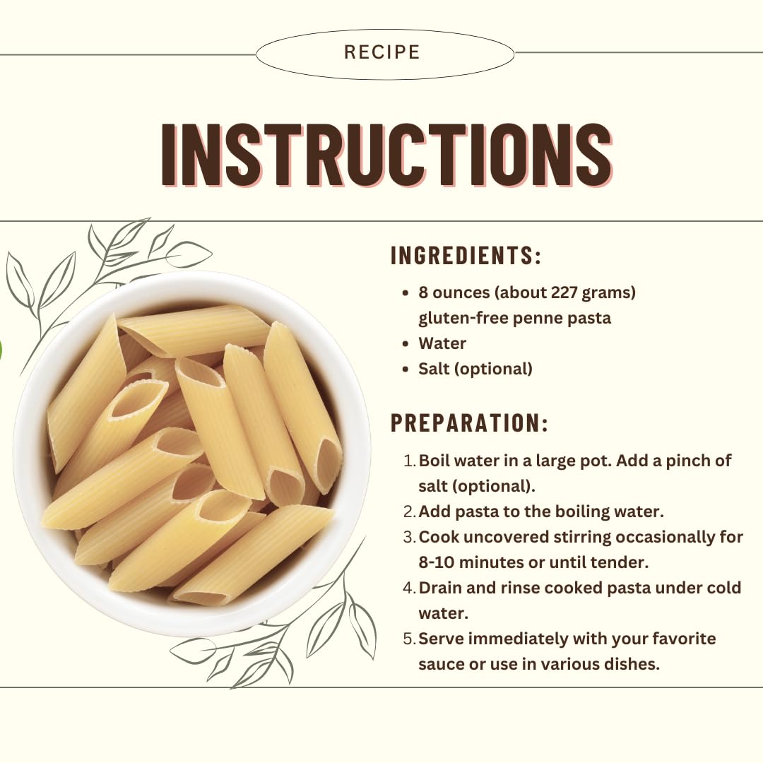 Mountain High Organics Gluten Free Organic Quinoa Pasta, Penne - 5Lb Bag