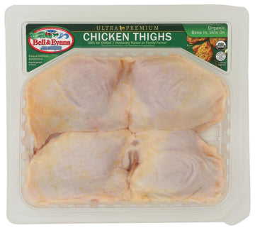 Bell & Evans, Chicken Thigh Air Chilled Organic Tray Pack Step 2