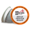 San Francisco Bay Compostable Coffee Pods - Decaf French Roast (80 Ct) K Cup Compatible Including Keurig 2.0, Dark Roast, Swiss