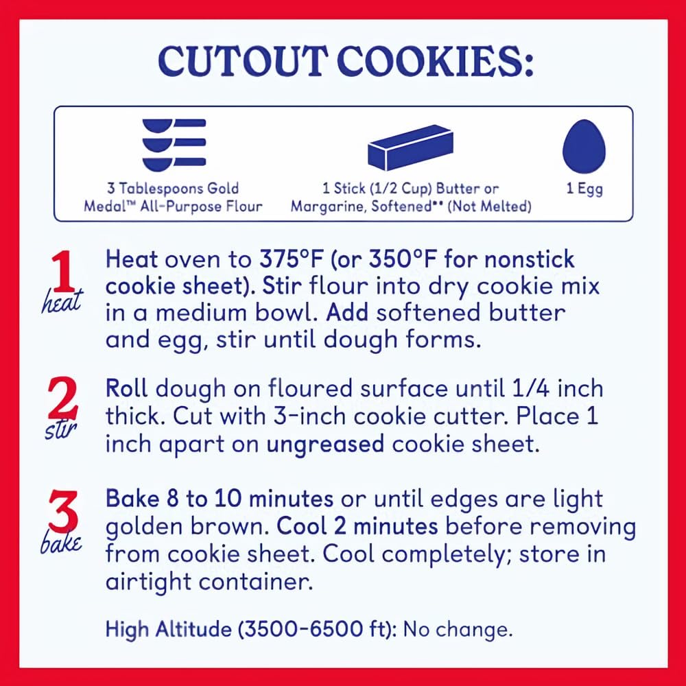 Betty Crocker Sugar Cookie Mix - 17.5 oz Package - 12 per Case