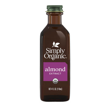 Simply Organic Almond Extract, Certified Organic, 4 Fl Oz (Pack of 3), Model 089836185273