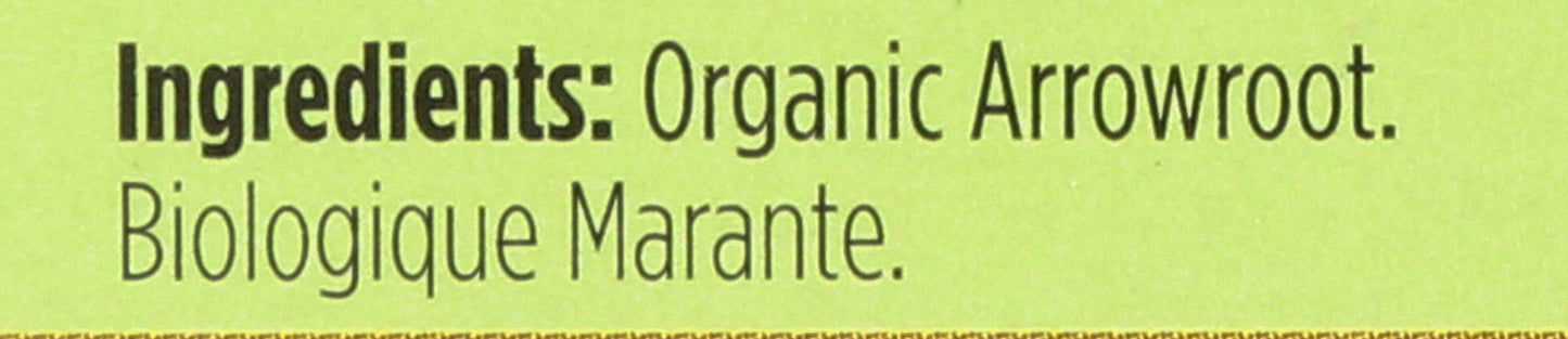 Spicely Organic Arrowroot Powder 0.40 Ounce Ecobox Certified Gluten-Free