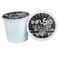 InfuSio Coffee Pods, Italian Roast, Dark Roast, 96 Count, Compatible with Keurig K Cups, Single Serve
