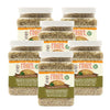 Pride Of India - PACK of 6 - Quinoa & Basmati Whole Grain Mix - Brown Rice Quinoa Supergrain, 1.5 Pound Jar