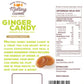 Melting Sweet Premium Individually Wrapped Hard Candy (Ginger, 4.4Oz, Pack Of 1)