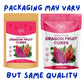 Freeze-Dried Red Dragon Fruit Cubes - 100% Pure, Naturally Sweet & Delicious, No Added Sugar Or Preservatives, Perfect For Snack