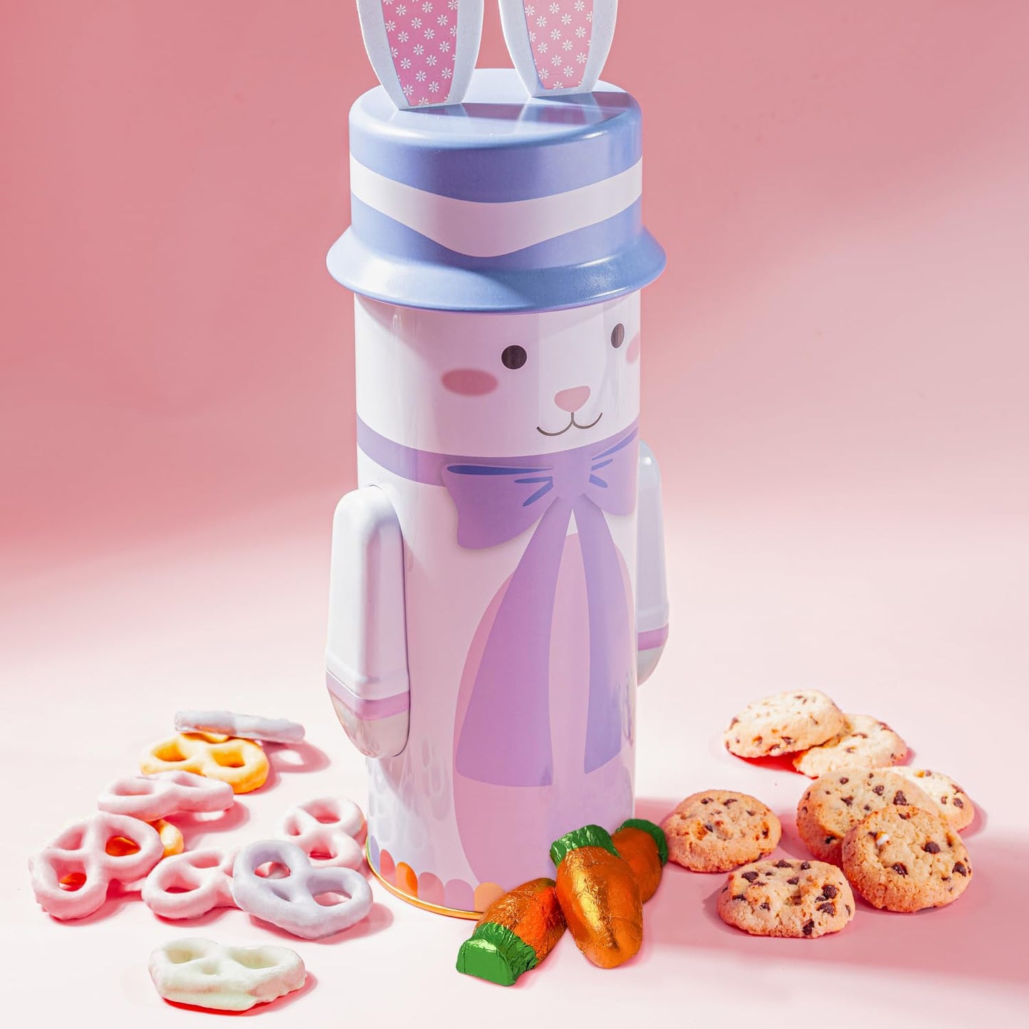 Easter Gift Basket | Snack And Treat Filled Easter Candy Bunny | Perfect For Kids, Families | Bonnie And Pop