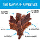 Baja Beef Jerky Sampler Pack - 100% All Natural Beef Jerky, Gluten Free, Low Calorie Craft Jerky, 10G Protein Per Serving, No Ni