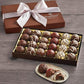 Harry & David Signature Chocolate Truffles Gift Box  24 Assorted Truffles  1 Pound Box
