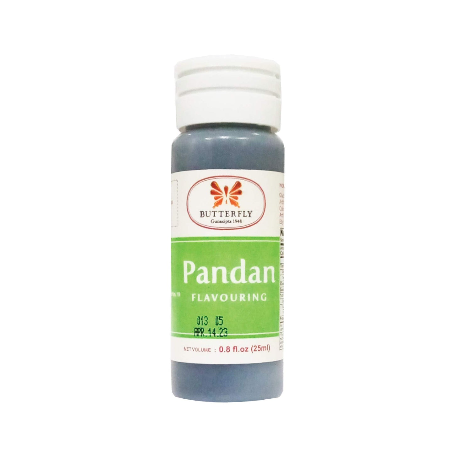 Butterfly Flavoring Extract Paste, 25 Ml (Pandan, Pack Of 1)