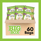 DICK & JANE EDUCATIONAL SNACKS – Nut-Free All-Natural Kids Snacks, 60-Pack, 1 Ounce Each, Farmers Market Edition