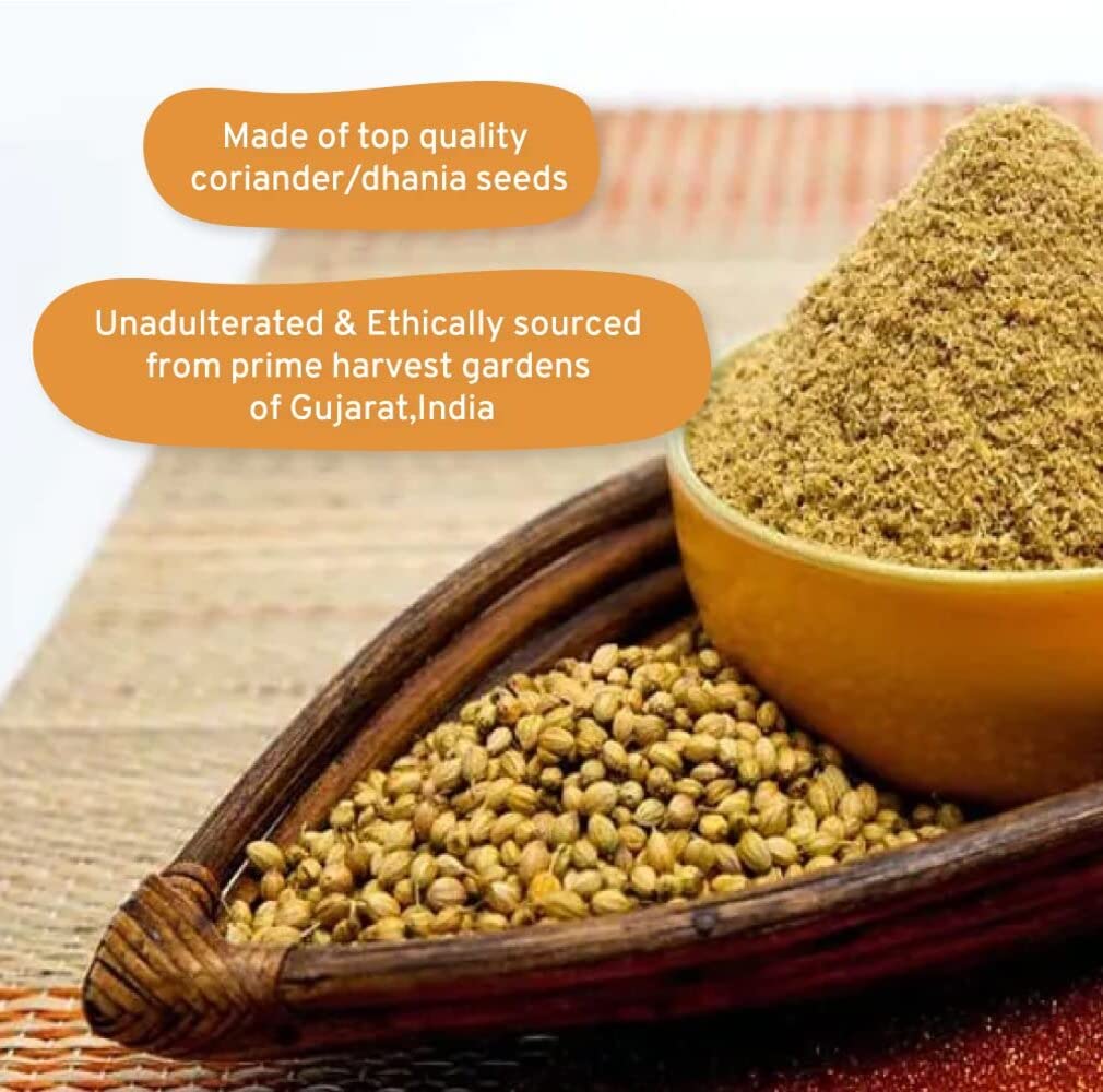 Spice Train Coriander Powder (397G14Oz) Non Gmo, Gluten Free, 100% Raw, Sourced From India, Ground Spice For Cooking, Packed In